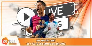 Kèo Nhà Cái 28BET Và 4 Yếu Tố Cần Nắm Rõ Khi Đặt Cược